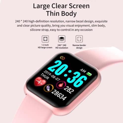 D20 Bluetooth Smart Watch β Fitness Tracker with Heart & Health Monitoring