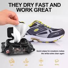 Sneaker & Shoe Cleaning Wipes β 80 Wipes | Natural, Safe & Effective Cleaner