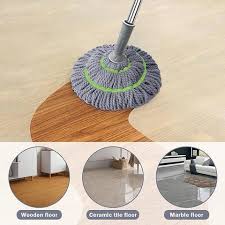 Self-Squeeze Rotating Mop – Water Twist & Spin Cleaning System