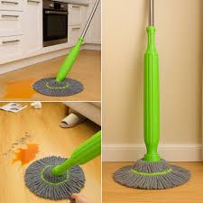 Self-Squeeze Rotating Mop – Water Twist & Spin Cleaning System