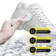 Sneaker & Shoe Cleaning Wipes – 80 Wipes | Natural, Safe & Effective Cleaner