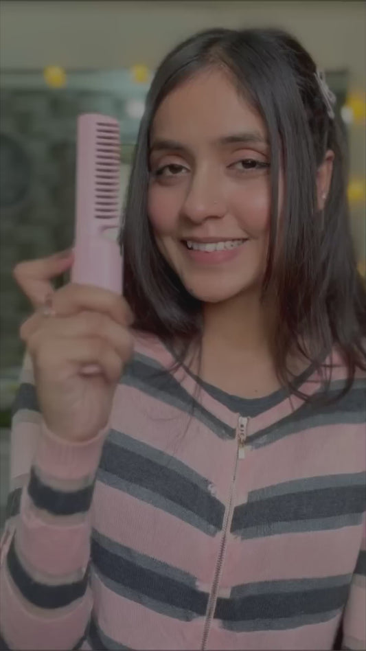 Portable Mini Hair Straightener – Compact, Quick & Travel-Friendly Styling